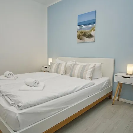 Haus Inselwind 10 Meerfamilie Lejlighed *